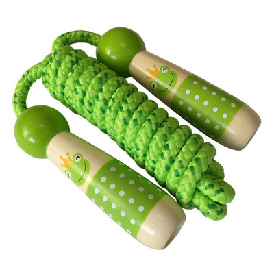 Coarda de fitness Sport Culturism Copii Sari Desene animat Mâner din lemn Sârmă de sărit