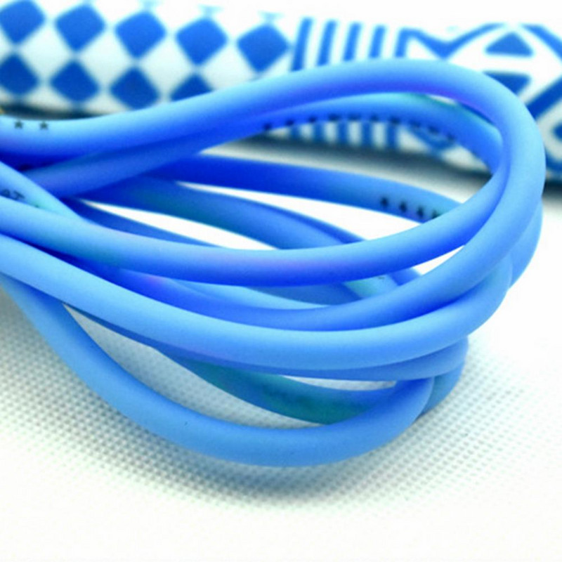 Coarda de sarit Lungime reglabila Rotire lina Articole sportive Cauciuc rezistenta la uzura Coarda de sarit pentru exercitii pentru barbati Lungime reglabila S