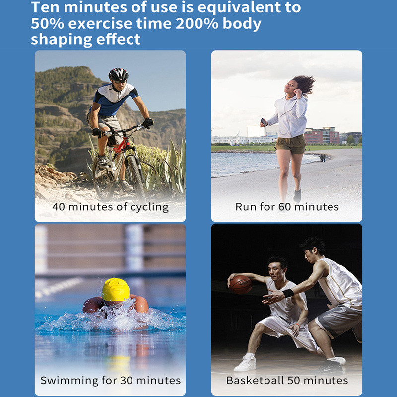 EMS Muscle Stimulator Kõhutooner ABS Treener Wireless USB Recharge Body Salendav Vöö Kaalulangus Fitness Shaping Kodus jõusaal