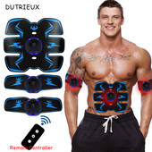 Smart EMS lihasstimulaator Treener Kõhutreening Kaalulangus Kleebised Smart Electric Fitness Massager lihasmassaaž