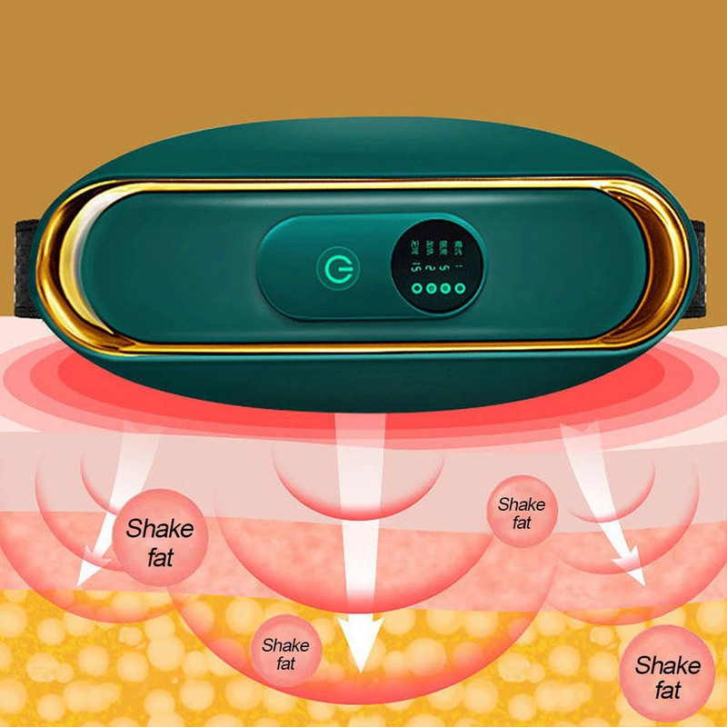 Масажор за отслабване на тялото Електрически мускулен стимулатор Масажор за целулит за тяло Отслабване на гърба Колан за отслабване на корема Изгаряне на мазнини