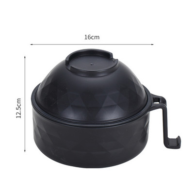 6 tk/komplekti suur loominguline kiirnuudlikauss koos kaanega bambuskiust Bento Box õpilaste lõunakarbiga nuudlikaussi supikaussi komplekt