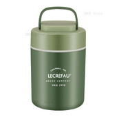 Vakuumska termalna kutija za ručak sa žlicom Izolirana vrećica za ručak u mikrovalnoj pećnici Grijač hrane Šalica za juhu Bento Kutija za ručak za djecu Termos posuda