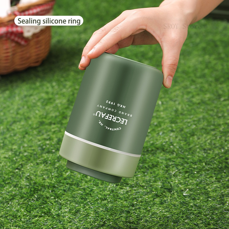 Vakuumska termalna kutija za ručak sa žlicom Izolirana vrećica za ručak u mikrovalnoj pećnici Grijač hrane Šalica za juhu Bento Kutija za ručak za djecu Termos posuda