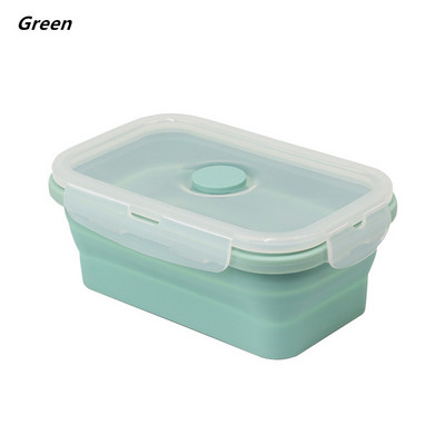 350-850 ml silikoonist lõunasöögikarp, toidu säilituskonteiner mikrolaineahjuga kaasaskantav kauss, soojendus lõunasöögikarp matkamiseks õues