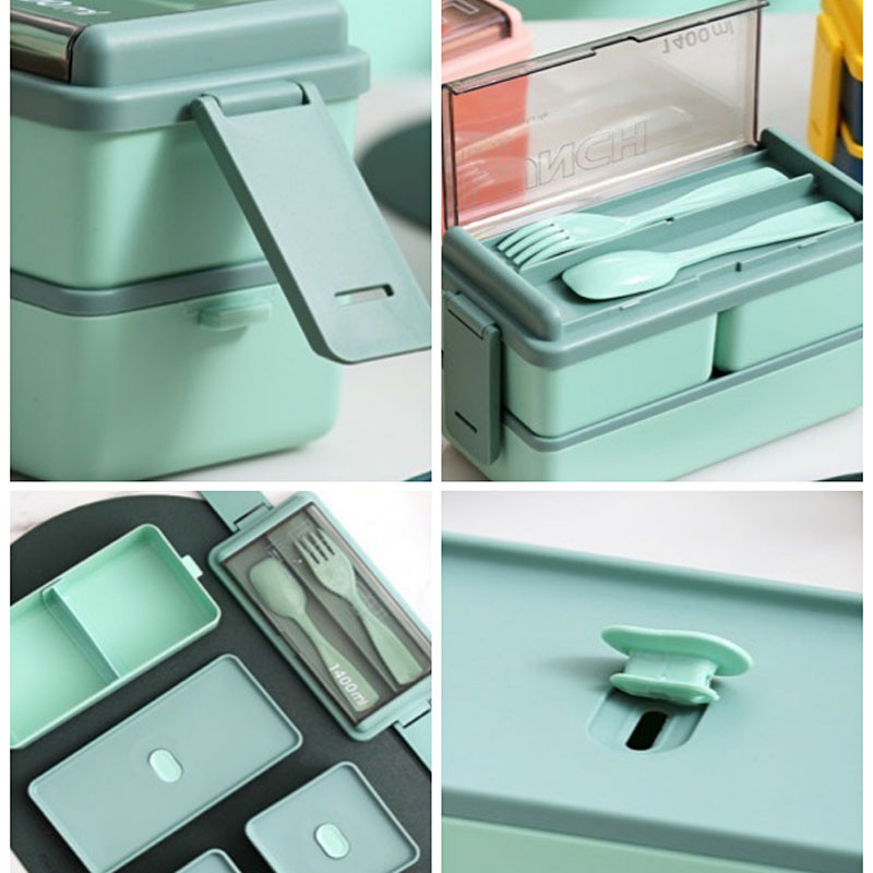 Priešpiečių dėžutė vaikams Rožinė Bento Box Vaikų Maisto Dėžutė Maisto Indelis Pietų Dėžutė mokyklinei Mikrobangų Nešiojama Bento Dėžutė