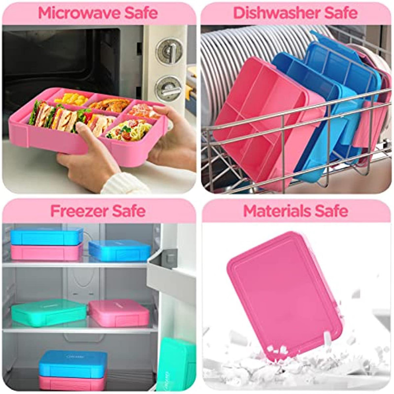 Lahtritesse suletud laste ja õpilaste lõunakarbid Puuviljakarbid Salatikarbid Töö Mikrolaineahi soojendus Bentokastid kaanega