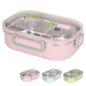 Bento kutija za ručak 304 Inox kutija za ručak Obloga odjeljka Toplinska izolacija Ilustracija Bento kutije za ručak