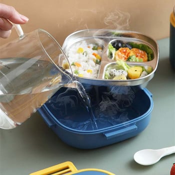 Φορητό υπαίθριο κάμπινγκ για πικνίκ Lunch Box Thermos Food Container Bento Box for Baby Child Student School