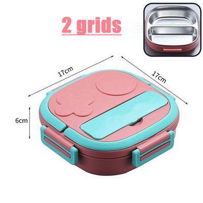 Nešiojama lauko stovyklavimo pikniko pietų dėžutė termoso maisto konteineris Bento Box kūdikių vaikų mokinių mokyklai