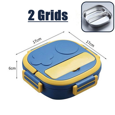 Nešiojama lauko stovyklavimo pikniko pietų dėžutė termoso maisto konteineris Bento Box kūdikių vaikų mokinių mokyklai