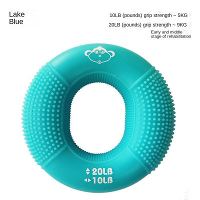 10-60 LB silikoninė reguliuojama rankena Suimamas žiedinis pirštas dilbis treniruoklis riešo plečiamasis raumenų treniruoklis, treniruotės treniruoklių salė, fitnesas