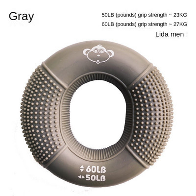 10-60 LB silikoninė reguliuojama rankena Suimamas žiedinis pirštas dilbis treniruoklis riešo plečiamasis raumenų treniruoklis, treniruotės treniruoklių salė, fitnesas