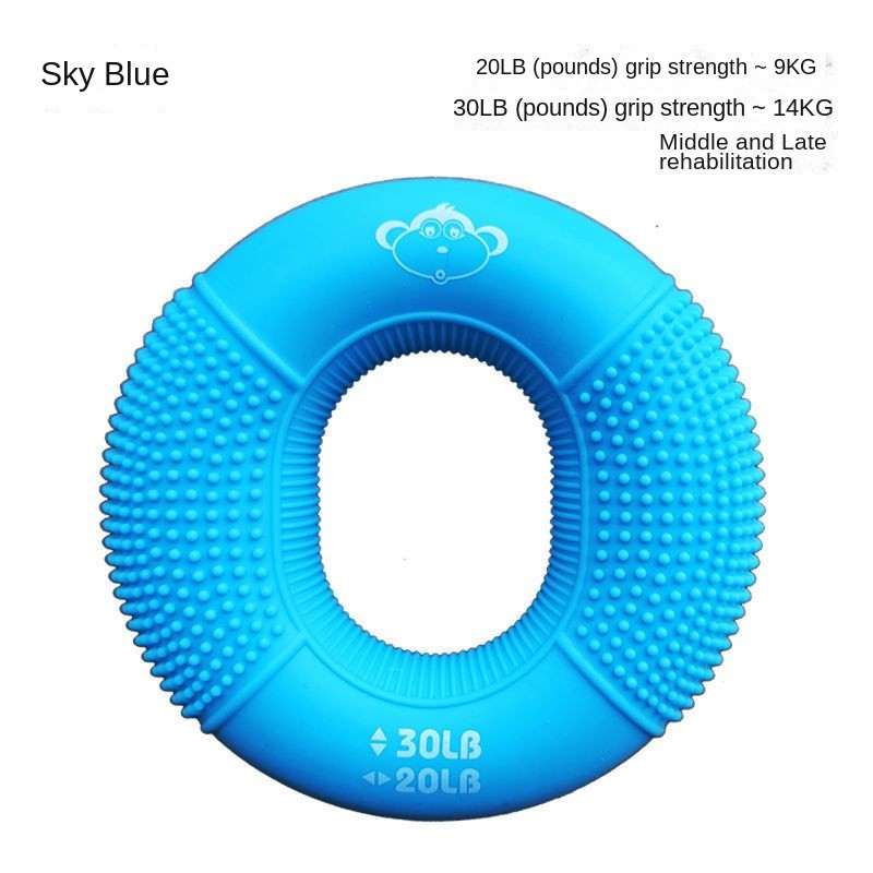 10-60 LB silikoninė reguliuojama rankena Suimamas žiedinis pirštas dilbis treniruoklis riešo plečiamasis raumenų treniruoklis, treniruotės treniruoklių salė, fitnesas