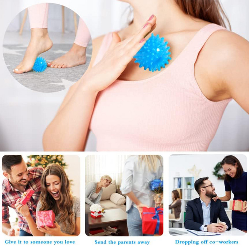 Nelja sõrmega harjutuspall käepidemega harjutuste tugevdaja pigistatav pall täiskasvanutele ravipall kätekrampide ja taastumise jaoks