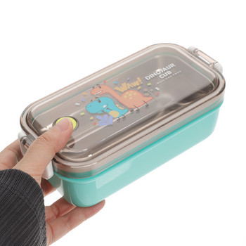 Αεροστεγές Bento Box Δοχείο με σαλάτα φρούτων λαχανικών Κουτί μεσημεριανού γεύματος για παιδιά Παιδικό σχολικό κουτί μεσημεριανού γεύματος