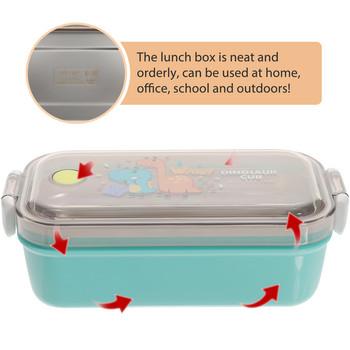 Αεροστεγές Bento Box Δοχείο με σαλάτα φρούτων λαχανικών Κουτί μεσημεριανού γεύματος για παιδιά Παιδικό σχολικό κουτί μεσημεριανού γεύματος
