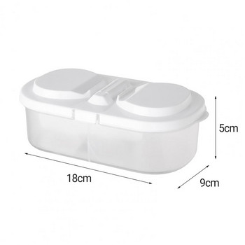 Практичен контейнер за храна Устойчив на течове Гладък ръб Екологичен Удобен за ежедневна употреба Калъф за съхранение на храна Обяд Bento Безопасен