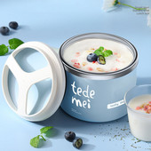 Šalica za juhu od nehrđajućeg čelika 304 Izolirana zatvorena šalica za vodu za doručak Prijenosna limenka za juhu Šalica za mlijeko Slatka kutija za ručak