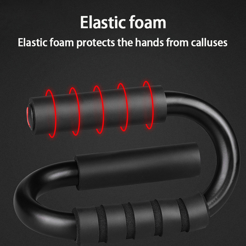 1 poros atsispaudimų stovai Krūtinės ląstos kūno formavimas Sportas, raumenų treniruotės S formos atsispaudimai, rankenos stovai, aliuminio lydinio treniruočių įranga