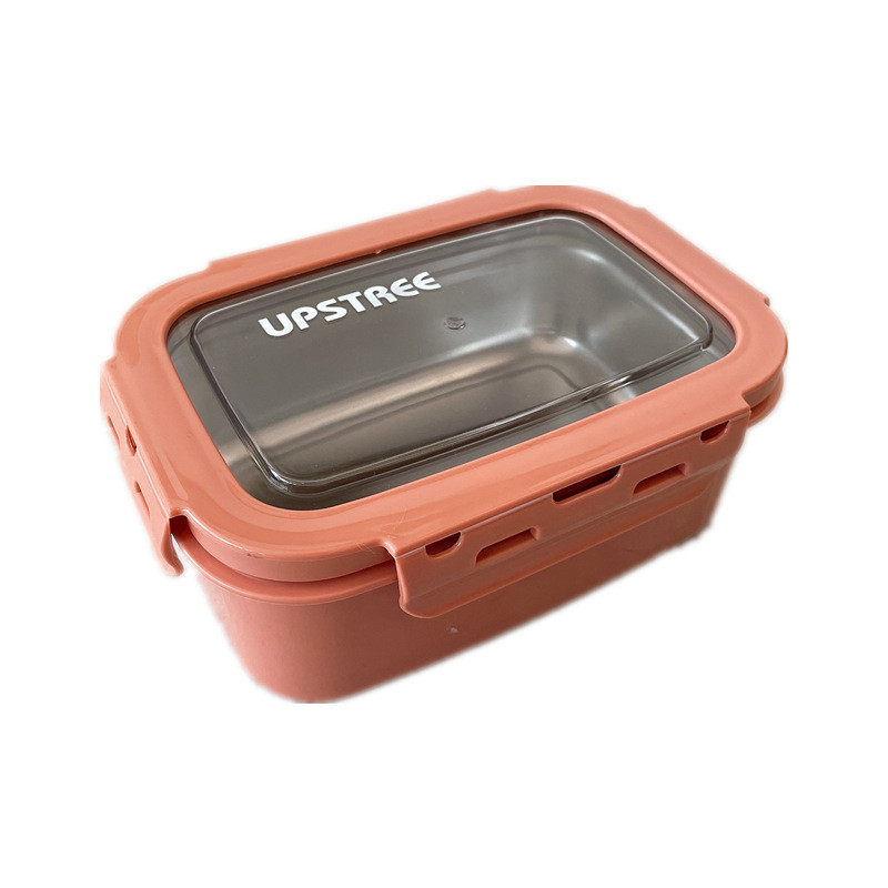 Cutie de prânz izolată din oțel inoxidabil, cutie de prânz pentru școală, cutie bento pentru studenți cu microunde, cu masa, bol portabil