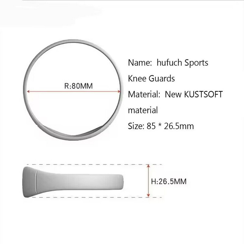 Patella traka Steznik za koljeno Silikagel Patella pojas Elastična zaštita Čašica koljena Trčanje Sport Fitnes Košarka Jaka podrška