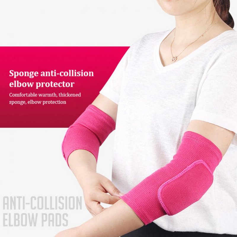 Tinka įvairioms sporto šakoms, apsauganti nuo kritimo, prakaitą sugerianti ir kvėpuojanti sportinė apsauginė įranga Unisex kempinė alkūnės apsauga