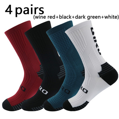 4 pár kerékpár zokni férfi nővér kompressziós kerékpár női profi hegyi kerékpár zokni calcetines ciclysmo hombre