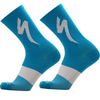 2023 Нови професионални чорапи за колоездене MTB Specialized Sock Men Women Bike Football Socks Дишащи шосейни чорапи Спортни състезателни чорапи