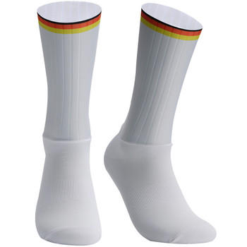 Αντιολισθητικές κάλτσες σιλικόνης καλοκαιρινές Aero Κάλτσες Whiteline Cycling Ανδρικές κάλτσες ποδηλάτου Sport Running Bike Κάλτσες Calcetines Ciclismo