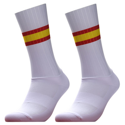 Αντιολισθητικές κάλτσες σιλικόνης καλοκαιρινές Aero Κάλτσες Whiteline Cycling Ανδρικές κάλτσες ποδηλάτου Sport Running Bike Κάλτσες Calcetines Ciclismo