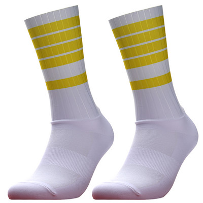 Αντιολισθητικές κάλτσες σιλικόνης καλοκαιρινές Aero Κάλτσες Whiteline Cycling Ανδρικές κάλτσες ποδηλάτου Sport Running Bike Κάλτσες Calcetines Ciclismo