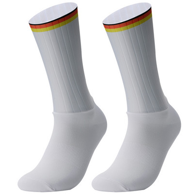 Αντιολισθητικές κάλτσες σιλικόνης καλοκαιρινές Aero Κάλτσες Whiteline Cycling Ανδρικές κάλτσες ποδηλάτου Sport Running Bike Κάλτσες Calcetines Ciclismo