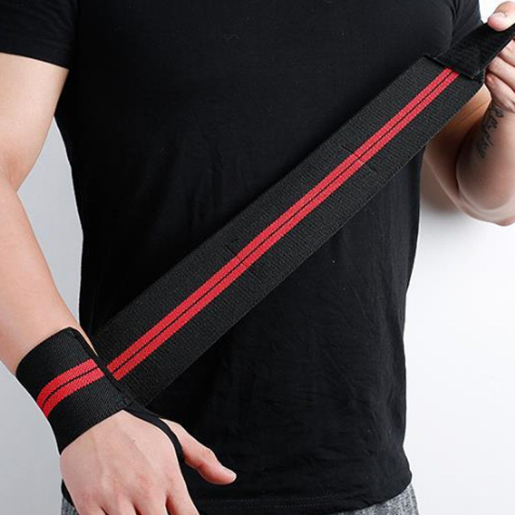 Randmekaitse Fitness Spordikaitse Higi neelav Boost Band Pikendatud Korvpalli Jooga Rihm Tõstmisjõu mähis