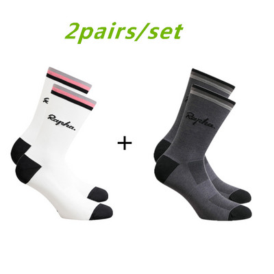 Aukštos kokybės RAPHA dviračių kompresinės kojinės dviračių kojinės vyriškos ir moteriškos futbolo kojinės krepšinio kojinės 6 spalvos