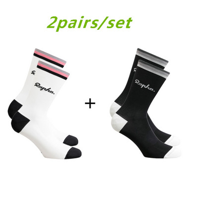 Aukštos kokybės RAPHA dviračių kompresinės kojinės dviračių kojinės vyriškos ir moteriškos futbolo kojinės krepšinio kojinės 6 spalvos