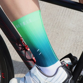 Mcycle Factory Custom One Piece of Seamless Anti-slip Silicone Summer Bicycle Riding Cycling Aero Sock