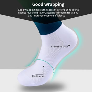 Mcycle Factory Custom One Piece of Seamless Anti-slip Silicone Summer Bicycle Riding Cycling Aero Sock