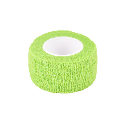 1 rolă înveliș de protecție sport colorat, bandaj elastic, autoadeziv, bandă de brățară pentru încheietura mâinii, gleznă, deget, genunchi, bandaj de sprijin