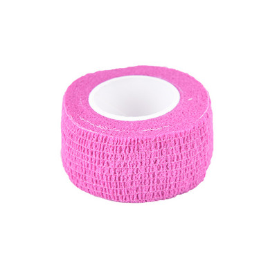 1 rolă înveliș de protecție sport colorat, bandaj elastic, autoadeziv, bandă de brățară pentru încheietura mâinii, gleznă, deget, genunchi, bandaj de sprijin