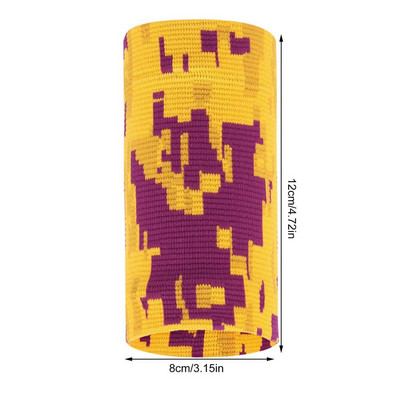 Randmepaelad Pesapalli Camo sportlikud randmepaelad mitmes värvitoonis Randmekaitsetraks suvespordi jaoks Randme surverihm