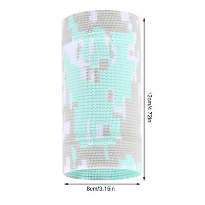 Randmepaelad Pesapalli Camo sportlikud randmepaelad mitmes värvitoonis Randmekaitsetraks suvespordi jaoks Randme surverihm