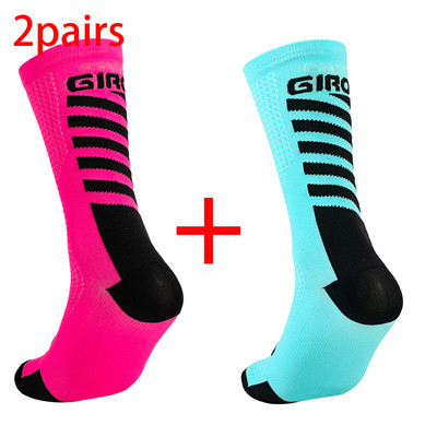 2 paari uued rattasokid kvaliteetsed meeste kompressioonisokid, rattad, õues, naised jooksvad Professionaalne sportjooks