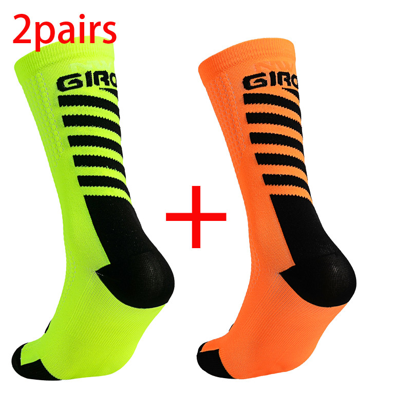 2 paari uued rattasokid kvaliteetsed meeste kompressioonisokid, rattad, õues, naised jooksvad Professionaalne sportjooks