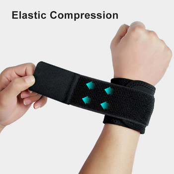 Gym Wrist Band Sports Fitness Wristband Basketball Weightlifting Wrist Support Brace Splint Fractures Wristband Carpal Tunnel