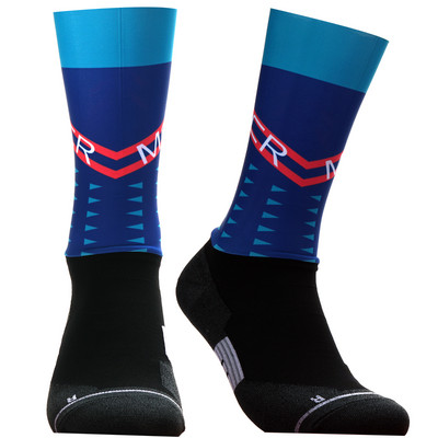 Neslystančios profesionalios dviračių kojinės dviračių kompresinės sportinės kojinės vyrams ir moterims gatvės sportinės kojinės lenktynėms dviračių kojinės 01