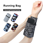 Tõmblukuga Jooksukotid Sport Käepael Randmerahakott telefoni jaoks Võtmekaart Välisrattasõit Fitness Jooksukäekott Jooksutarvikud