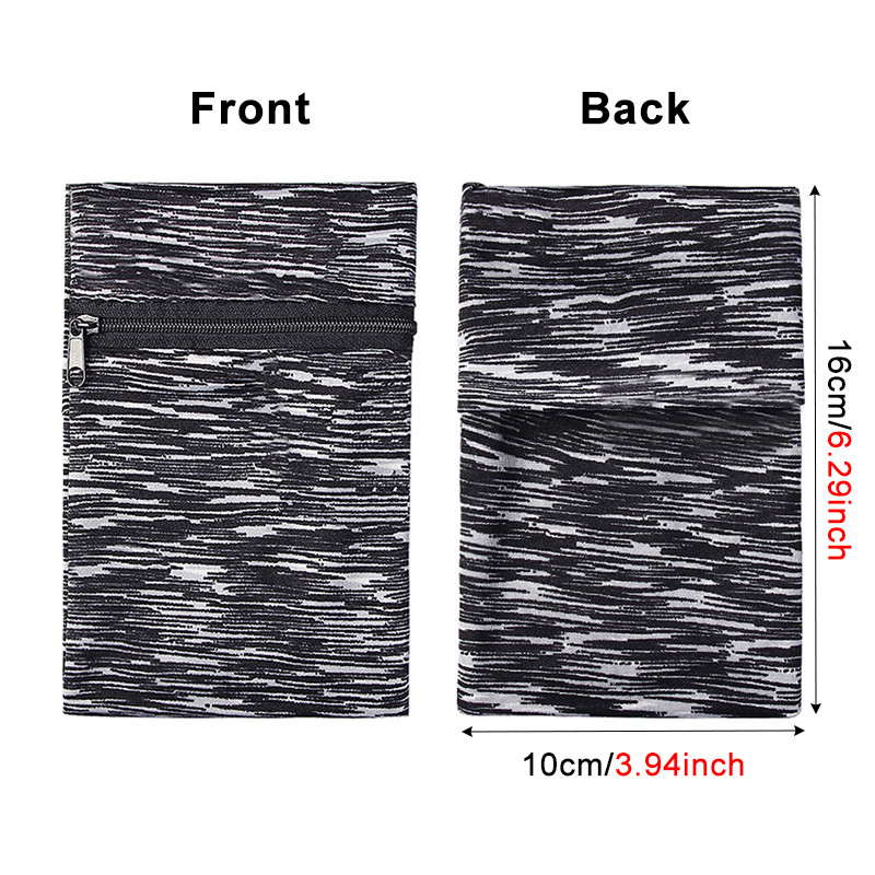 Tõmblukuga Jooksukotid Sport Käepael Randmerahakott telefoni jaoks Võtmekaart Välisrattasõit Fitness Jooksukäekott Jooksutarvikud