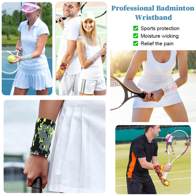 1 vnt. sportinė apyrankė krepšinio badmintono teniso suspaudimo riešo įtvarai treniruoklių salė, kūno rengybos svarmenų kilnojimo riešą palaikanti prakaito juosta