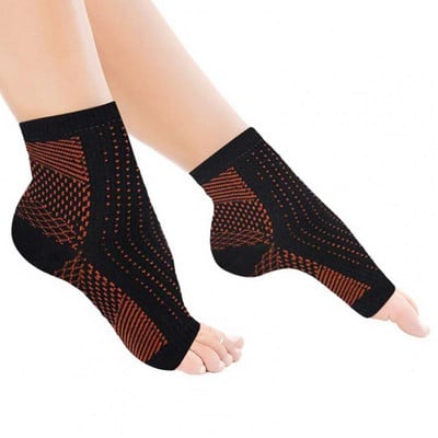 Women Men Sports Socks Unisex Anti-fatigue Cycling Soccer Socks Compression Foot Ankle Sleeve Support Brace Guard Yoga Socks